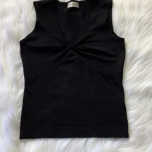 LAURA PETITES~Knot Front Tank - Picture 5 of 9